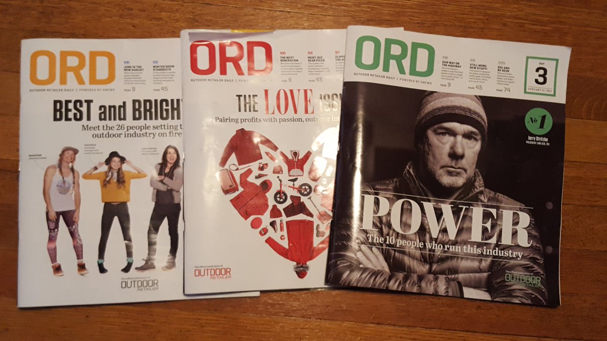 carolyn_webber's tweet photo. Talent, Love, and Power in the outdoor industry. Had a great time working with #ORDaily staff for #ORwinter. Incredible stories inside! https://t.co/6Y1KyAANUW
