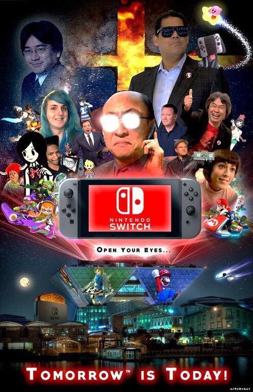 SnowydayUK3's tweet photo. Happy #switchmasday Everyone it's finally the day for #NintendoSwitchPresentation #NintendoEurope https://t.co/IANKF5UTYd