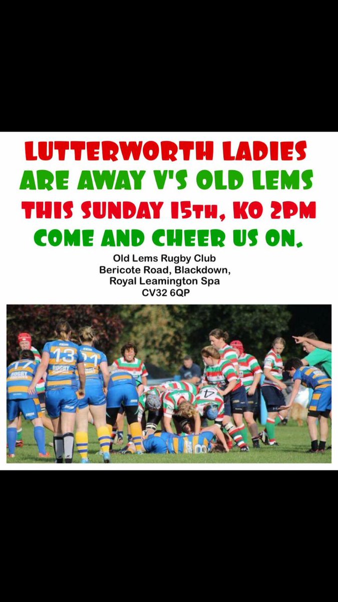 LuttsLadies_RFC's tweet photo. https://t.co/IIybwmH6vh