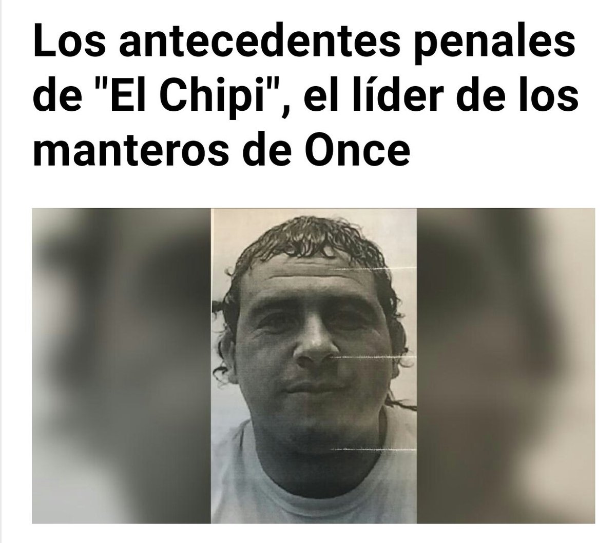 ferbeg59's tweet photo. #ElChipi
Rodrigo Lucas Julian Valdez
36 años
Antecedentes penales x drogas
Aceptaran el acuerdo para mantener la zona?
#Manteros https://t.co/CFOZ9GXHzJ