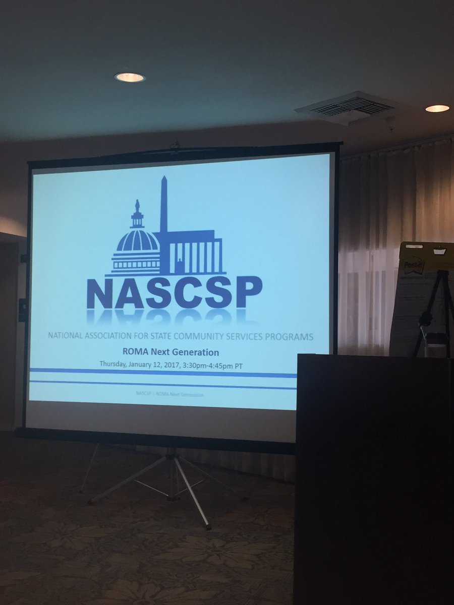 NASCSP's tweet photo. About to begin- NASCSP's ROMA Next Gen Update! #CSBG #2017MLTC https://t.co/EkAIwDZmss