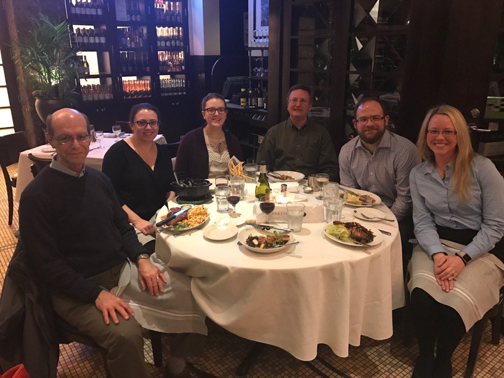 AshleighEWright's tweet photo. Discussing clinical reasoning with great French food! @harvardmacy #hmieducators https://t.co/nmyPxLN1yZ