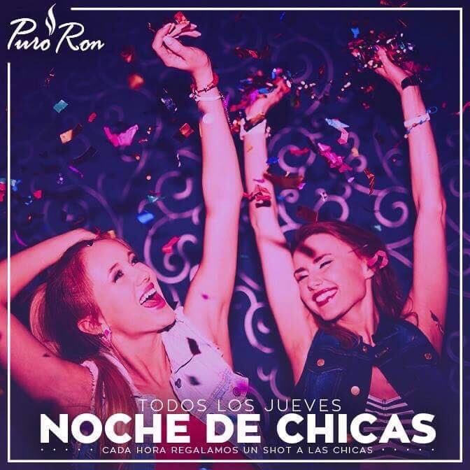Nos vemos para empezar la noche en puro ron