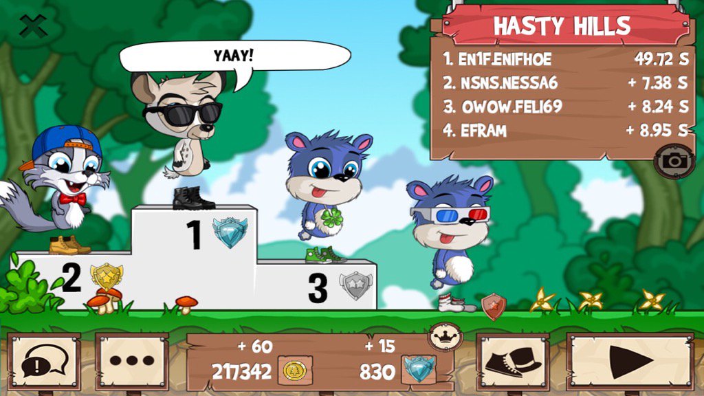 Enif1FR2's tweet photo. Get on my level, son! #funrun2 #nessa6 #Feli69 #Efram https://t.co/hwyOUl5uoP