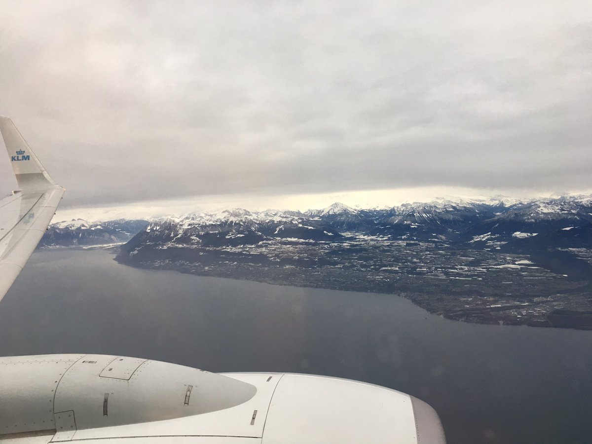 Een heerlijke vlucht naar Gevene met <a href="/KLM/">KLM</a> met mooi uitzicht😎