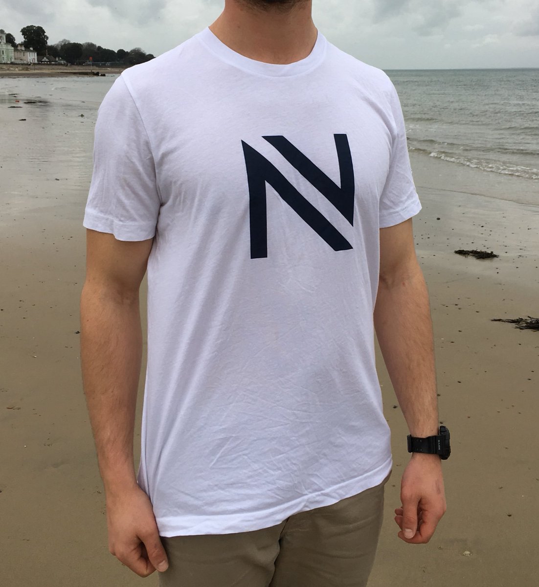 PaulNewellSails's tweet photo. New t-shirts in stock, white with navy logo and grey with white logo on front and Paul Newell Sails printed on one sleeve. https://t.co/nZxEHfju7y