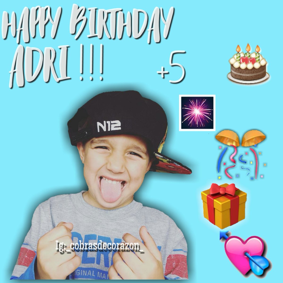 _joselin15's tweet photo. Feliz cumpleaños adrii💜💜💜😍
Da rt🌸🍀
@NicolaPorcella https://t.co/ZpXftQYK41
