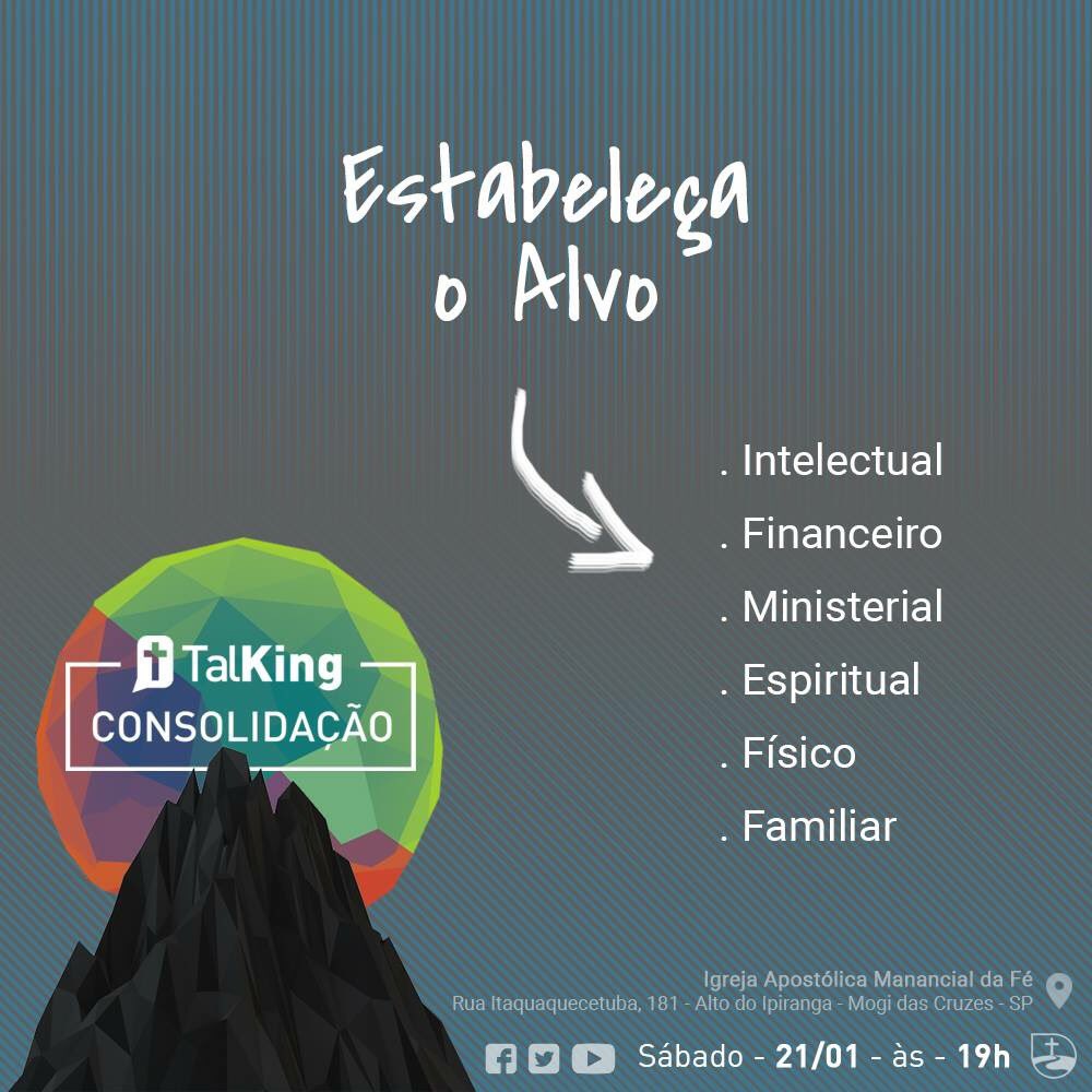 TalkingMovement's tweet photo. Estabeleça o Alvo
#TalKing #Consolidação #EstabeleçaOAlvo https://t.co/FLmzNFFQKu
