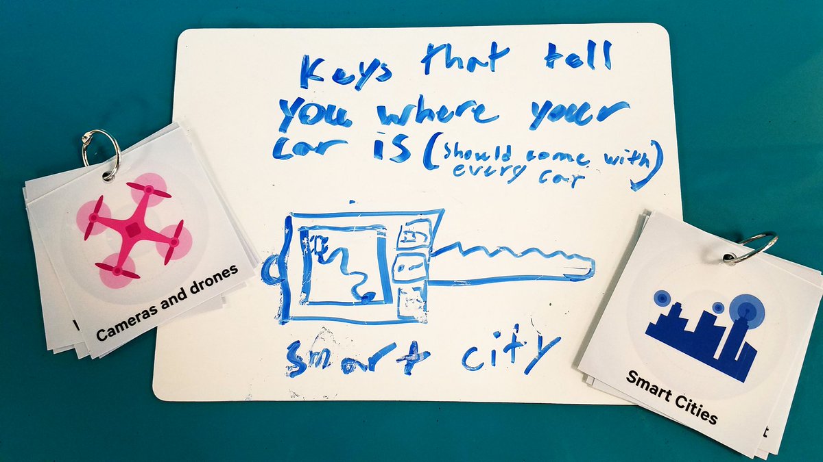 christicline_cc's tweet photo. After creating new #IOT #worldofwork content I was able teach it! Smart Ss make smart cities &amp; are the next generation of #inventors https://t.co/9vhHBOmomG