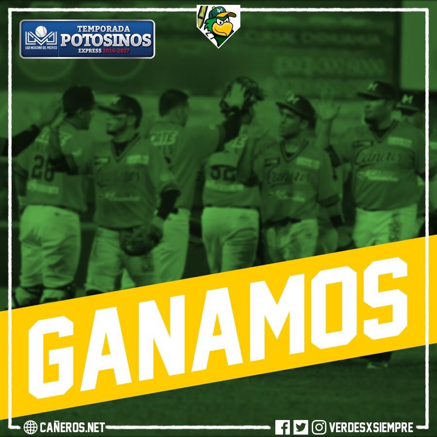 AlvaroRuelasE's tweet photo. #Juegazo Ganan nuestros #Cañeros #LosMochis el segundo #semifinal #Vs Tomateros #14A2
#FuerzaVerde #LeñaCañeros #Beisbol https://t.co/eOE1Zieo6A