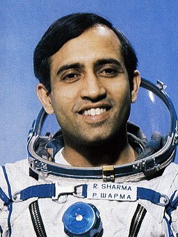 DDNewslive's tweet photo. "Saare Jahan Se Accha" - #RakeshSharma on how India looks from space - Today is the birthday of the first Indian to travel in space https://t.co/Q4pPg9CLIX