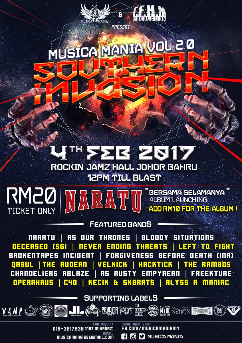 musicamania69's tweet photo. #updated
Gig #mmsi buat pertukaran dgn band dari Batam #ForgivenessBeforeDeath https://t.co/q2F1jrBcOp