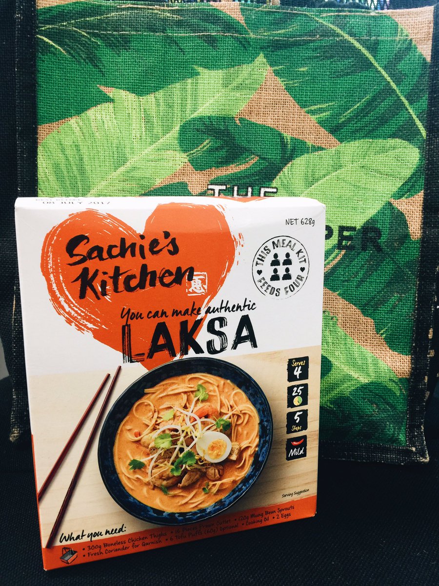 Excited to try this meal kit from <a href="/SachiesKitchen/">Sachie's Kitchen</a> Picked it up from <a href="/VicParkNewWorld/">Vic Park New World</a> on spesh 🙌🏼