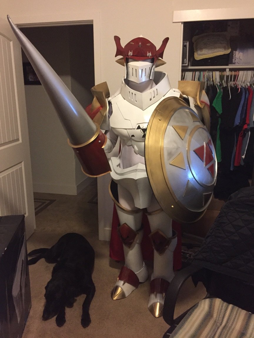 Khristophesaurus as Digimon Gallantmon.