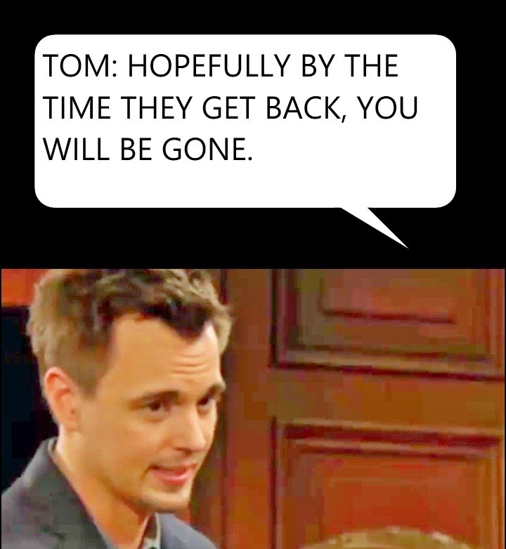 molls_musings's tweet photo. Get a clue, weasel! You wasting your time holding onto a dead marriage. #StattIsDead #steam #BoldandBeautiful https://t.co/qSbFxYVaL4