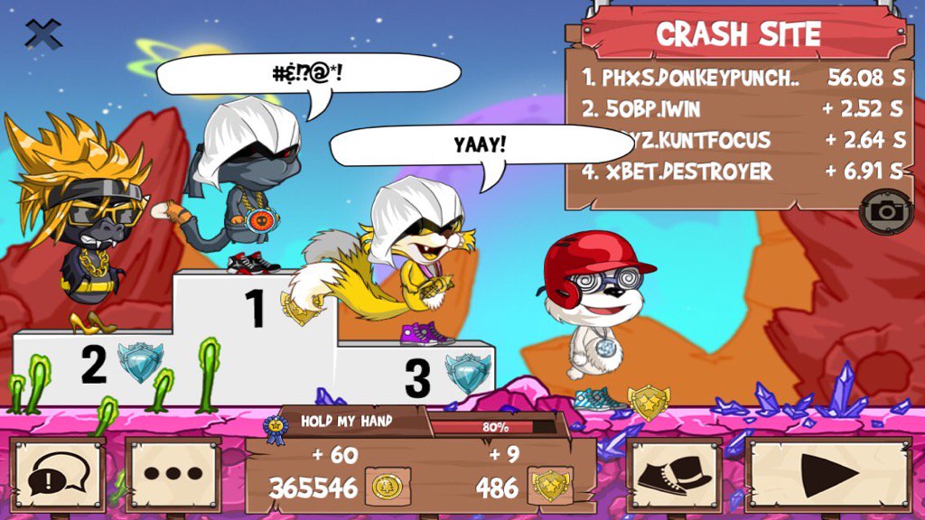 donkeypuncher_1's tweet photo. I just beat a golden fox! #funrun2 #iWin #kuntfocus #DESTROYER https://t.co/9GaKDfOav2