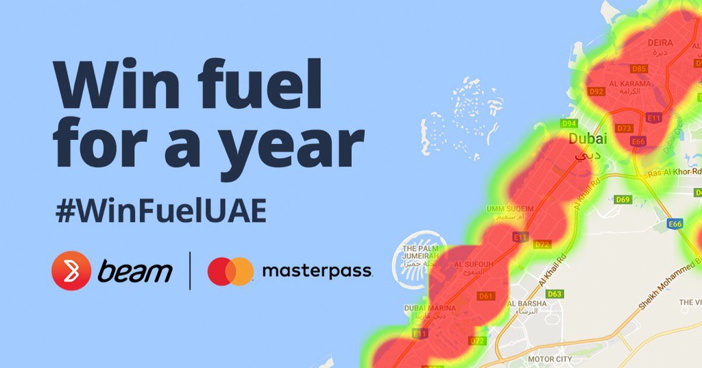 #FuelGoals: Fill up with <a href="/beamwallet/">Beam</a> at @ENOC to win. I have! #WinFuelUAE #PayCoolStayCool
