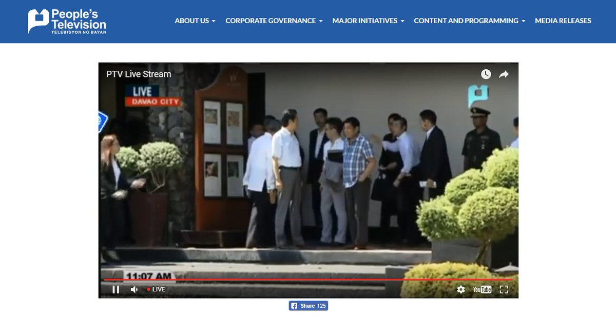 PTVph's tweet photo. LIVE ON PTV: Eagle-naming ceremony kasama sina PRRD at Japanese PM Abe
https://t.co/4cX1IoIypv https://t.co/Cz1dpzDa8W