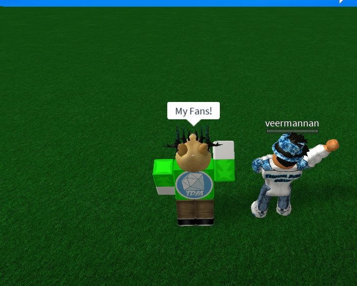 RobloxIsCoolJ's tweet image. Fans 😂