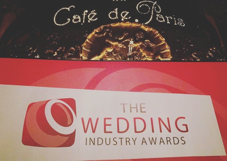 Wedding industry newcomer of the year 2017...It's me! Canny believe it! #TWIA