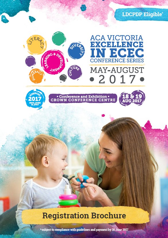 _earlylearning's tweet photo. Early bird registrations open for the Excellence in ECEC Conference series event of 2017! #ExcelECEC. Book now @ https://t.co/qIUYlpjDfo https://t.co/nkLe8yT2Sv