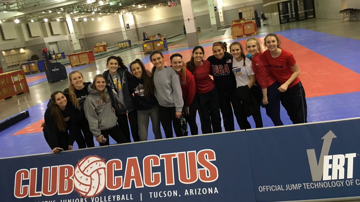 clubcactusvb's tweet photo. CCJ 18-Mizuno set-up the Championship Court (sort of) during their dance party. #CactusClassicVB #OneClubOneFamily #TheProcessIsOurProduct https://t.co/DxmQEx8g6v