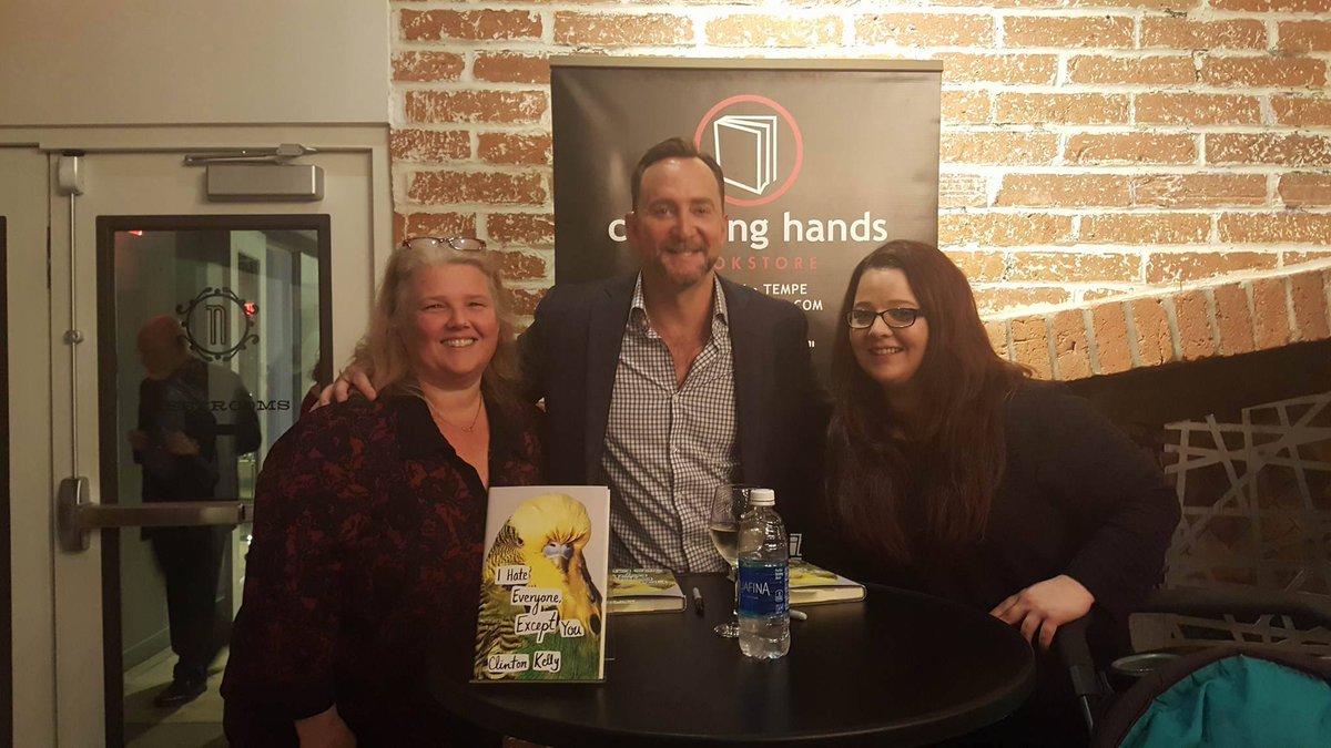 bits63's tweet photo. @changinghands Another spectacular event hosted by Changing Hands; the Clinton Kelly event was awesome, can't wait till the next one https://t.co/kavjJBwYRp