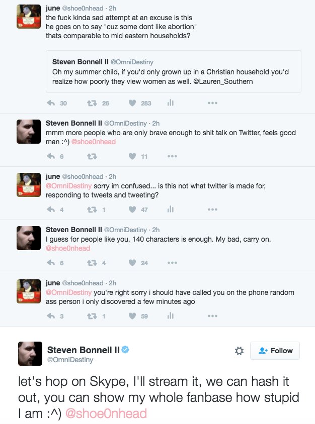 shoe0nhead's tweet photo. this is the context to this whole shitshow
that one tweet.
and people are crying i have to debate him
like
what
no https://t.co/Amha4CdjAB