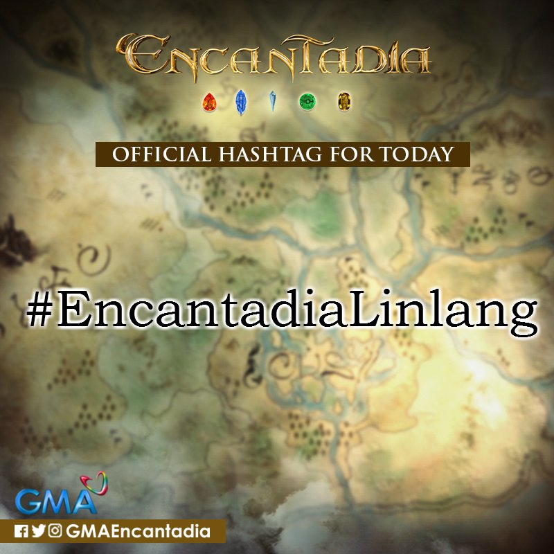 GMAEncantadia's tweet photo. #EncantadiaLinlang ang official hashtag for today. Avisala! https://t.co/lvgrlTEz7W