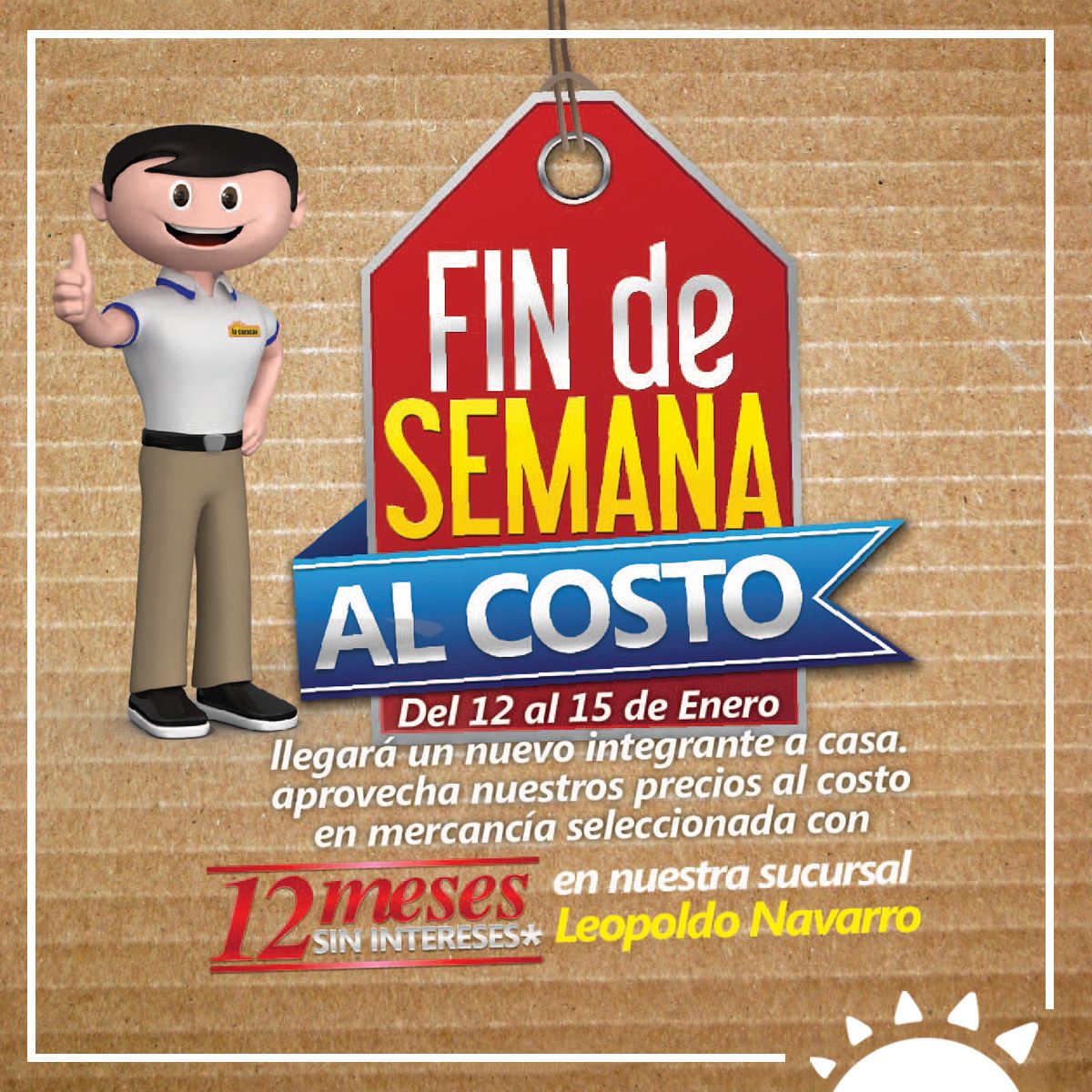 LaCuracaoRD's tweet photo. Es hora de comprar #AlCosto y hasta 12 meses sin intereses ¿Estás interesado? ven a la #LeopoldoNavarro . #PrimeroQueLosNúmeros #EstasTu https://t.co/avYQXvXULT