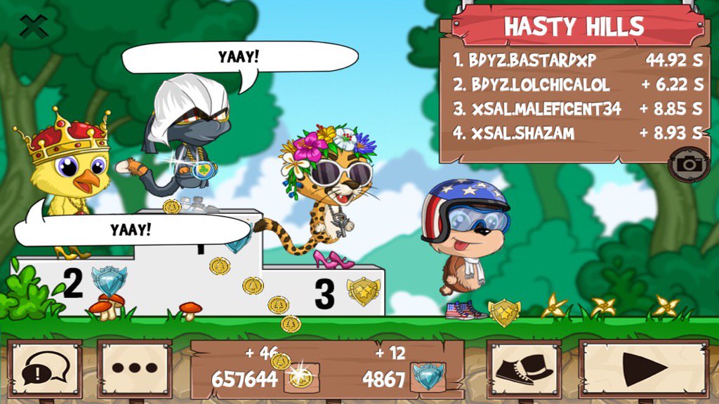 _just_bastard's tweet image. Get on my level, son! #funrun2 #lolchicalol #Maleficent34 #Shazam