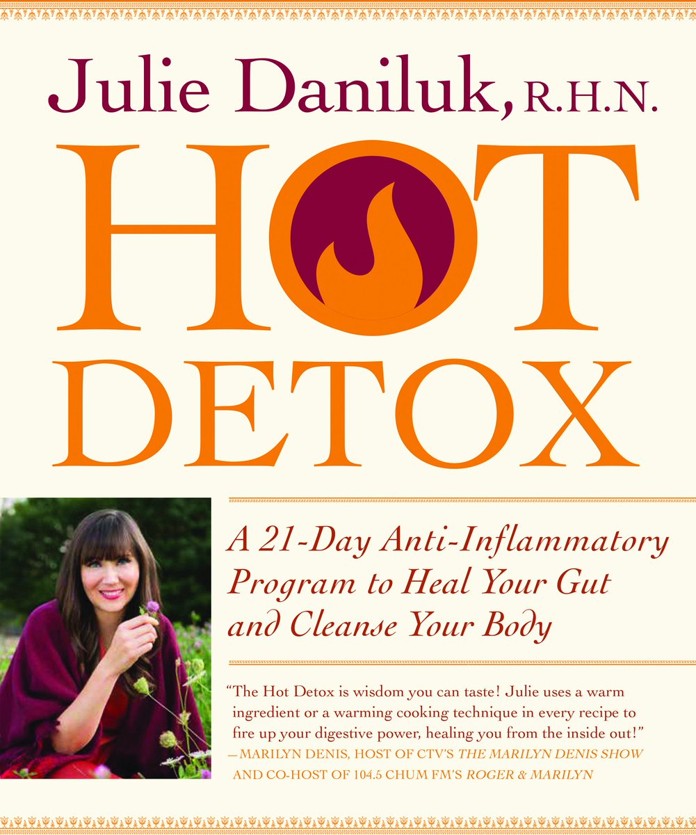 SaunaRay Loves Hot Detox. Get the latest book from Master Nutritionist <a href="/JulieDaniluk/">🍎 Julie Daniluk, Nutritionist</a> for FREE this month when you order a SaunaRay.