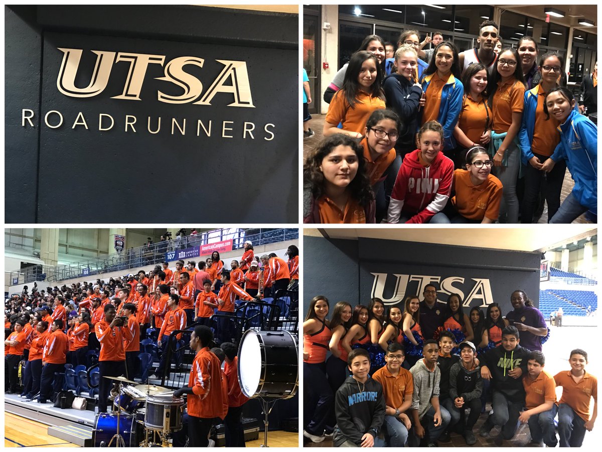 CeciliaPaz11's tweet photo. Thank you @UTSAMBB for hosting @IDEAschools students! North Mission Warriors enjoyed rooting for the @UTSA Roadrunners #NMCP #FieldLesson https://t.co/4WFD9yAMlr