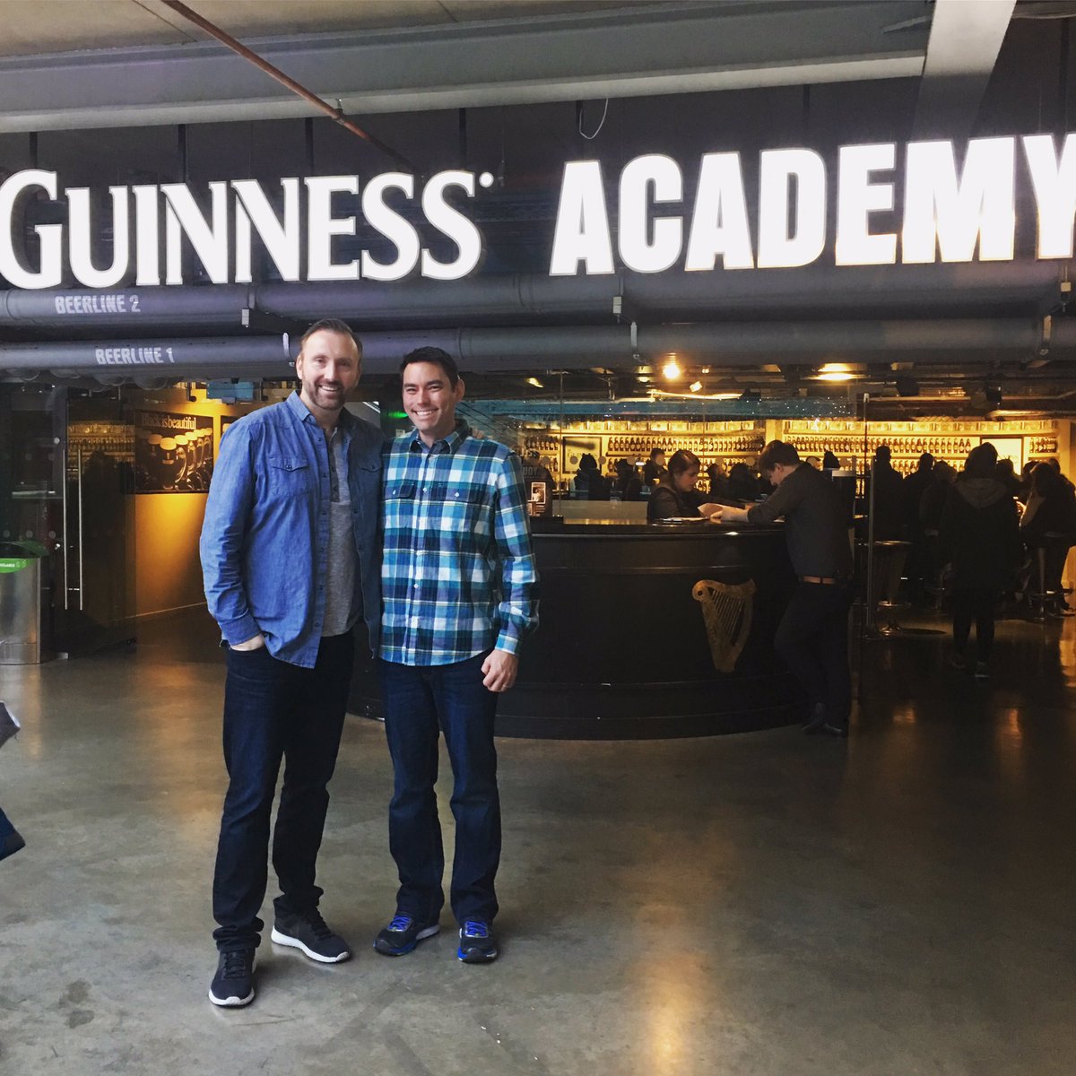 2WINGlobal's tweet photo. #tbt to that time our CEO and VP were training at the #Guinness Academy. Never stop learning! 🍺@DanielJConway @jchadwilson #Dublin https://t.co/ump4VxM32m