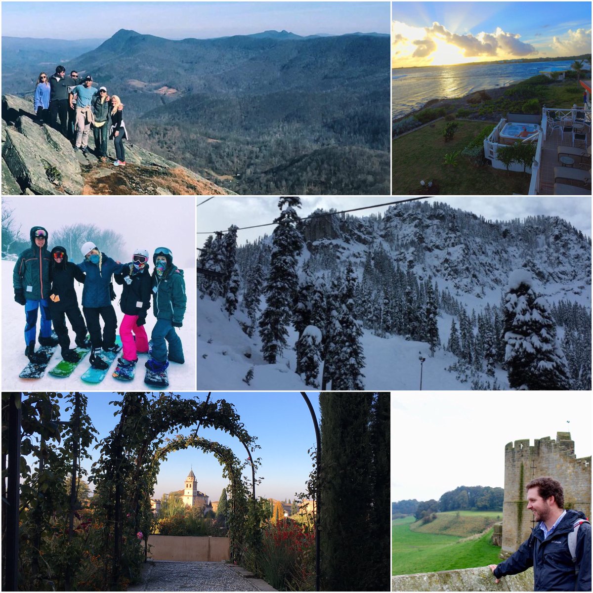 Here's some of the crazy places our brothers visited over break. We're looking forward to the upcoming semester!