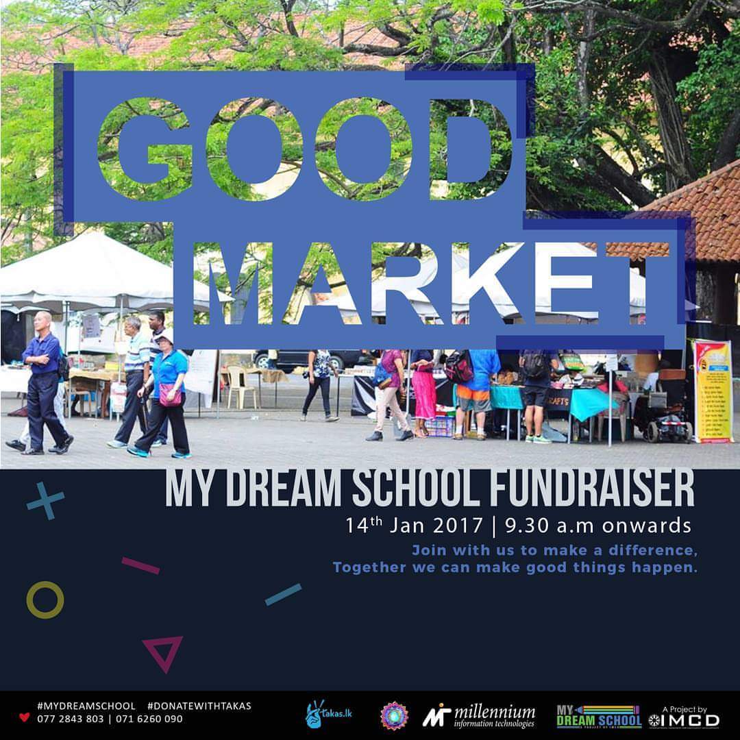 MDSlk's tweet photo. Come to the #GoodMarket Colombo on the 14th  Saturday (Tomorrow) &amp; get your MDS T-Shirts &amp; Mugs. https://t.co/c5qc5sNMuo