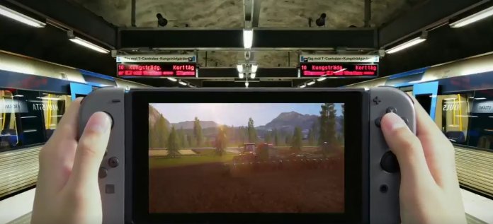 SakuraiNintendo's tweet photo. Switch Farming Simulator confirmed. Preorder intensifies. https://t.co/Kyl1tsTLBu