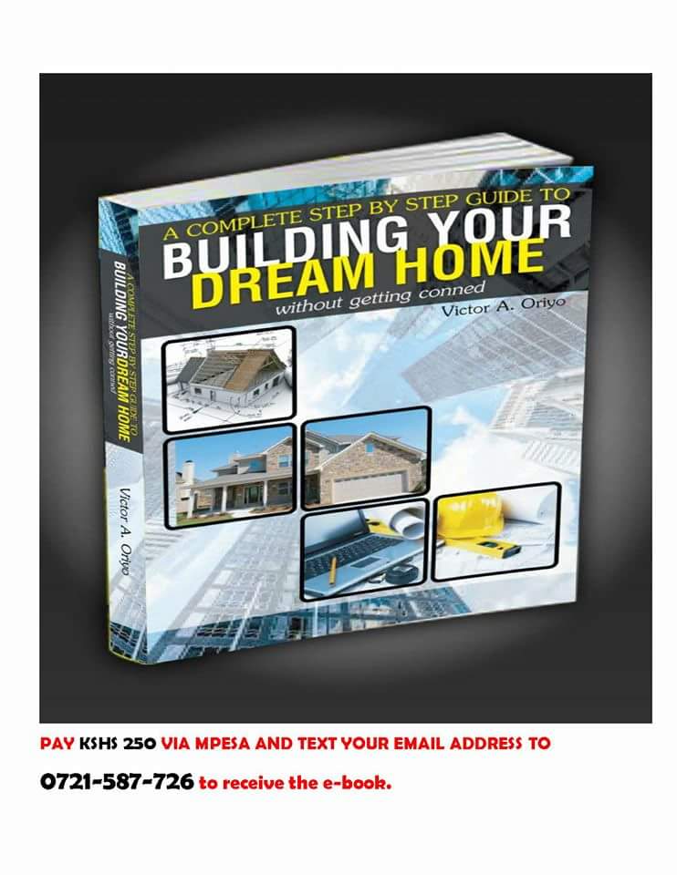 ujenzi_today's tweet photo. A comprehensive ebook on how to BUILD your DREAM HOME https://t.co/bPkPdQlvFJ