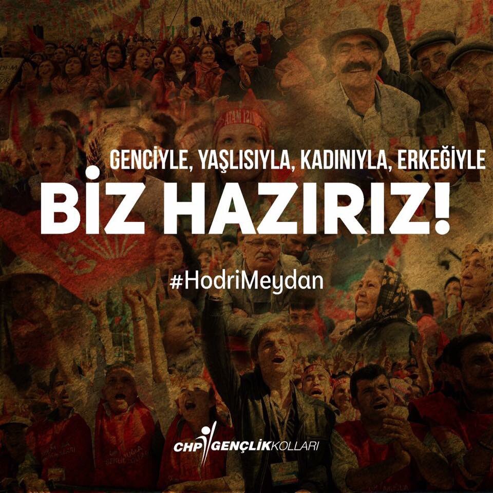 chpbucagenc's tweet photo. Erken Seçimle Bizi Tehdit Edenlere #HodriMeydan diyoruz! https://t.co/CfWyzjdER7