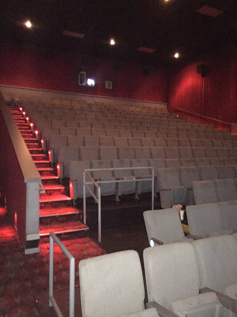 Literally the only person in the theatre for Silence