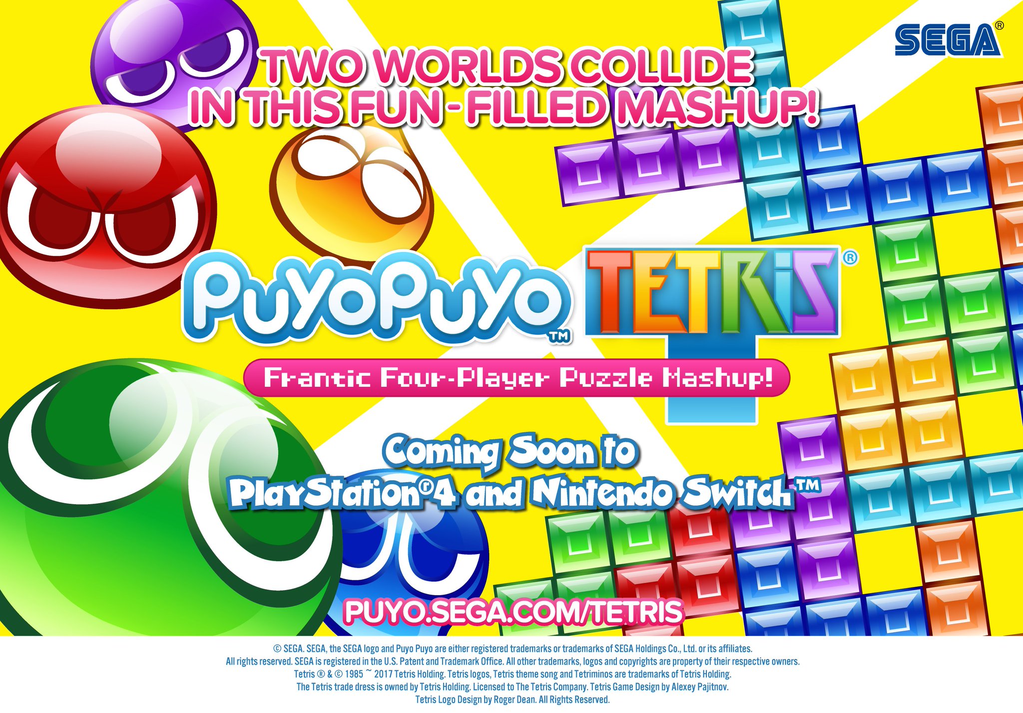 Puyo Puyo Tetris llegará a PS4 y traducido al inglés