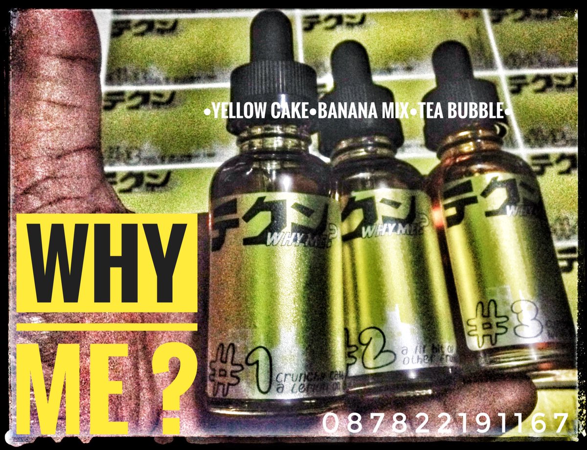 har_dewa_why's tweet photo. why me ?
You must try it Bro !
#vape #vapor #bandungvapor #vaporbandung #liquid #liquidbandung #jualliquid https://t.co/wdN4ooJw2n