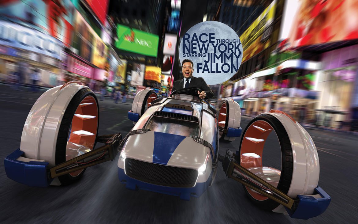 PopcastNetwork's tweet photo. Race Through New York Starring Jimmy Fallon Will Open April 4 &amp; @FallonTonight is coming back to @UniversalORL April 3-6. https://t.co/otUFYlTbmN