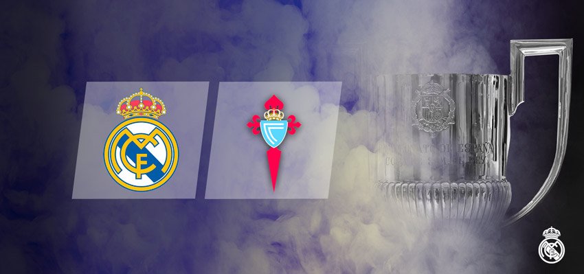 realmadrid's tweet photo. 🏆👑🆚 #RMCopa
¡Nuestro rival en cuartos de final de la Copa del Rey es @rccelta_oficial!

#HalaMadrid https://t.co/jRfW30IllD