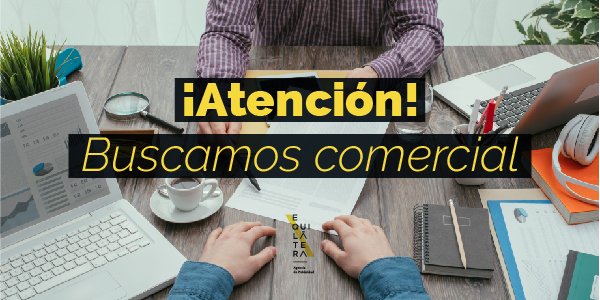 equilaterapubli's tweet photo. En Equilátera hemos decidido ampliar nuestra familia y buscamos a un/a comercial para #Granada https://t.co/fgPBqClzdc #empleo #ofertaempleo https://t.co/t4y05z9htF