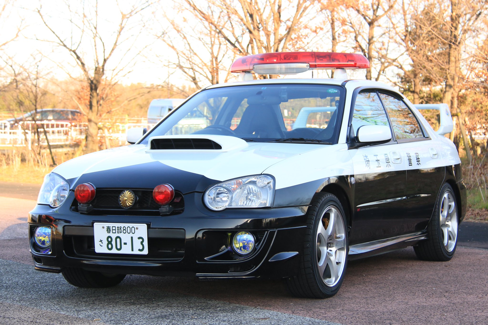 RAI'S 1/43 スバルインプレッサWRX STi 埼玉県警察交通機動隊
