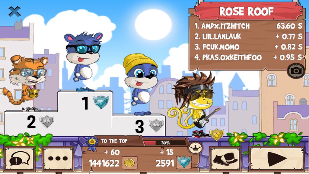 HI7CHx1's tweet photo. Get on my level, son! #funrun2 #Lanlauk #momo #oxKeithFoo https://t.co/QsJO3RmyJl