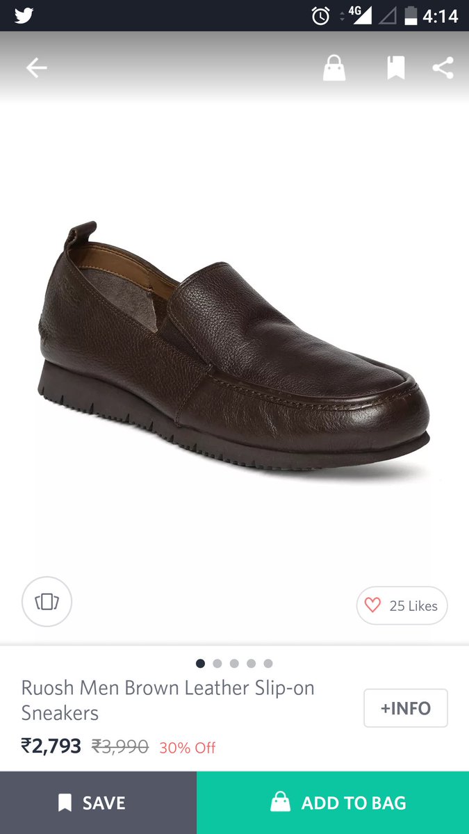 sharjeelsidz's tweet photo. .@myntra I ordered this shoe, size 7.5, you send something else and that too size 10. WTF is wrong with you guys? #worstservice #myntra https://t.co/KXE1S3Ly8i