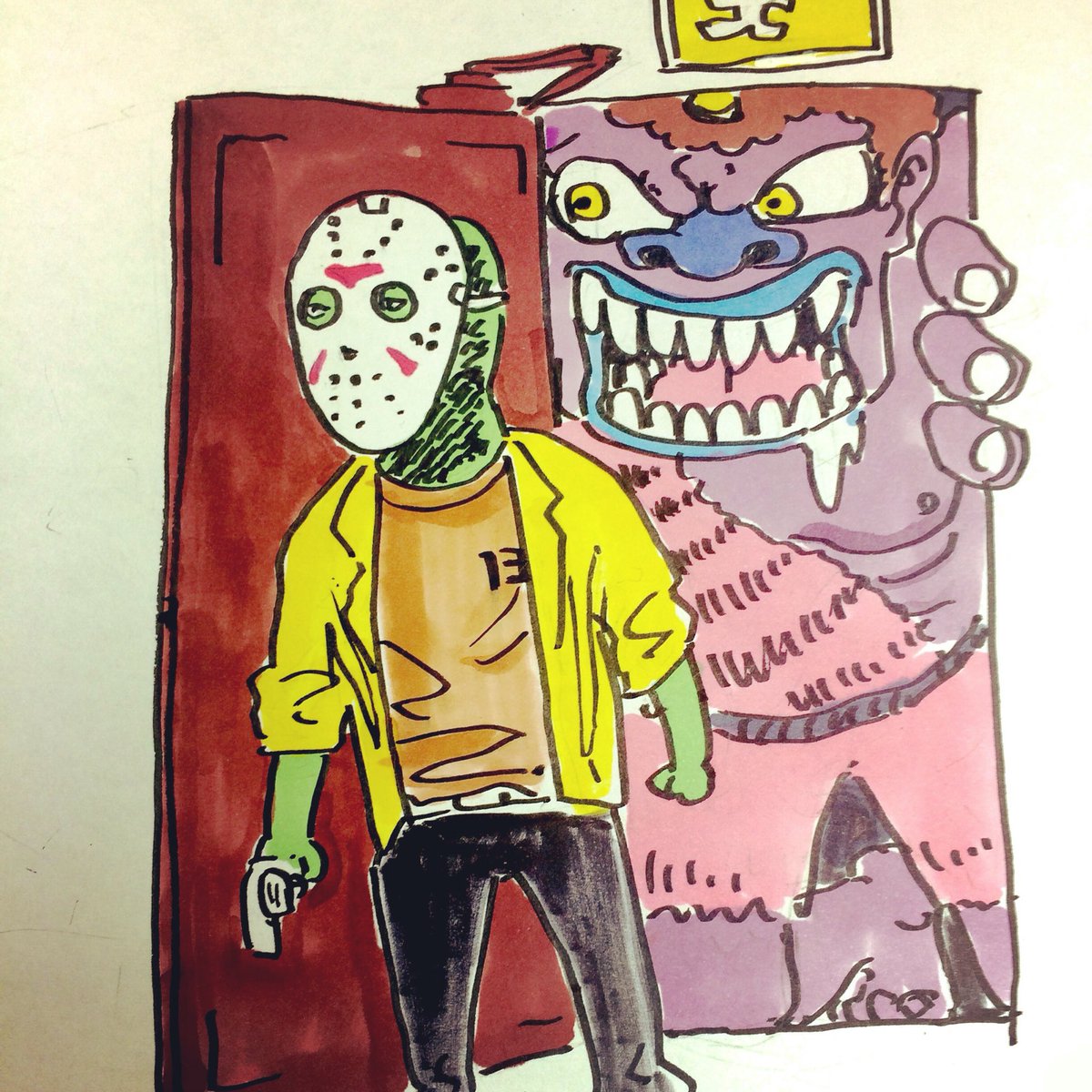 昔は13日の金曜日は、かならずジェイソンを金曜ロードショーでやってたような気がする。今日はナウシカなんですねー 