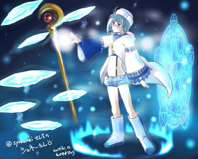 氷属性のtwitterイラスト検索結果 古い順